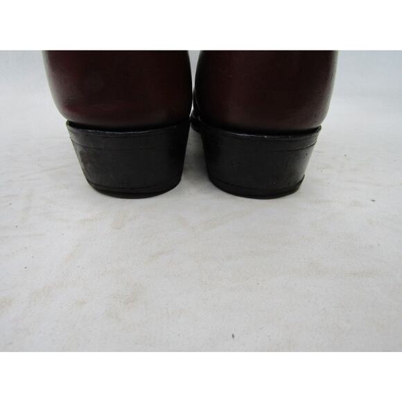 Texas Brand USA Mens Size 10 EE Burgundy Leather Western Cowboy Boots main image 6